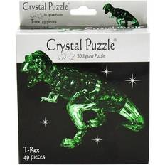 Crystal puzzle 3d Crystal Puzzle 3D T-Rex Grön 49 bitar