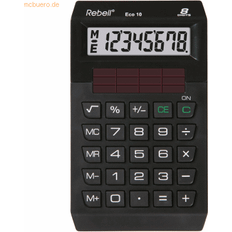 Calculatrices Rebell Calculatrice de bureau 8 chiffres 120x72x25mm ECO10