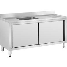 Éviers de cuisine Royal Catering RC-IKS02 500 x 400 x 240 mm