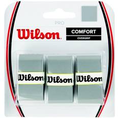 Surpoignées Wilson Pro Overgrip Comfort Lot de 3 Argent