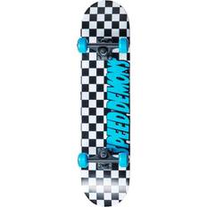 Skateboards Speed Demons Checkers Skateboard 7.75"