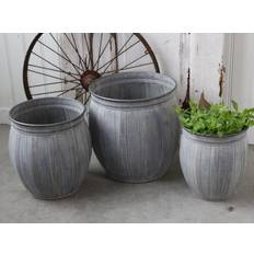 Krukker, Planter & Dyrkning Chic Antique Krukor French antik zink 3-pack Krukke