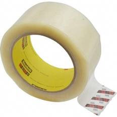 Packing Tapes Scotch 355 Hot Melt Packing Tape, 3.5 Mil 2 x 55 yds, Clear, 36/Carton (T901355) Quill