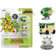 Ninja auto Jada Teenage Mutant Ninja Turtles Nano Hollywood Rides Vehicle 3-Pack