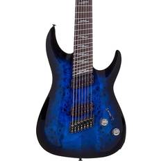 Schecter Schecter Guitar Research Omen Elite-7 Ms Electric Guitar See-Thru Blue Burst
