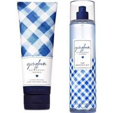 Gift Boxes & Sets Bath & Body Works and Gingham 8 Ounce Ultra Shea and 8 Ounce Fine Fragrance Mist Duo