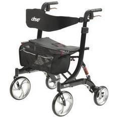 Health Drive Medical 10266hdbk Nitro Euro Style Walker Rollator Heavy Duty