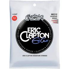 Musikzubehör Martin Mec12 Acoustic "Clapton's Choice" Light Phosphor Bronze Guitar Strings