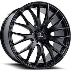 17" - 5/100 Car Rims Topline V27 Saga Satin Black 17X7.5 5/100 ET40 CB67.1