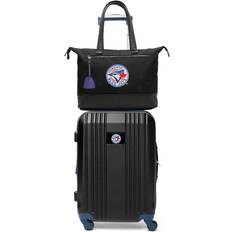 Blue Suitcase Sets Mojo Toronto Blue Jays Premium Laptop Tote Bag and Luggage Set