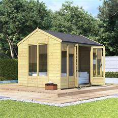 BillyOh 10x8 Petra Tongue Groove Reverse Summerhouse -PT (Building Area )