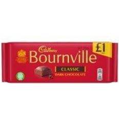 Confectionery & Biscuits on sale Cadbury Bournville Classic Dark Chocolate Bar 100g