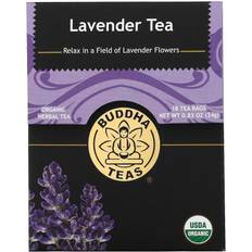 Buddha Teas Buddha Teas, Organic Herbal Tea, Lavender, 18 Tea Bags, 0.83