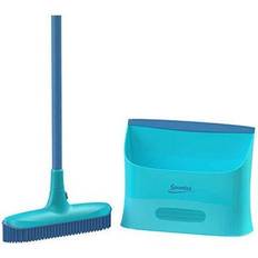 Spontex Catch & Clean Broom & Dustpan