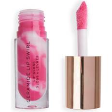 Makeup Makeup Revolution – Lip Swirl Ceramide Gloss – Läppglans – Berry Pink No Size