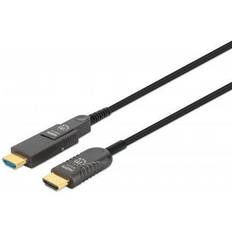 Manhattan HDMI to Micro HDMI Plenum-Rated Cable, 4K@60Hz