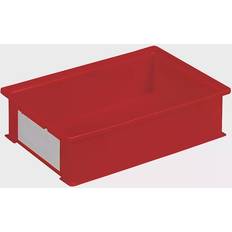 Einrichtungsdetails Stacking transport box, LxWxH 465 x 314 x 120 mm, colour red, pack of 16