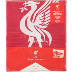 Liverpool Liverpool Bäddset Dubbel Pulse Påslakan Röd, Vit