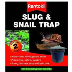Garden Slug & Snail Trap, Attracts & Kills Safe Poison-Free