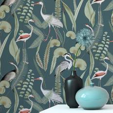 Muriva Eden Wallpaper Collection Kivu Green M37414