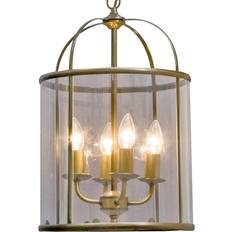 Steinhauer Sienna Pimpernel Cylindrical Pendant Lamp