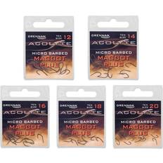 Drennan Fishing Equipment Drennan Acolyte Maggot Plus Spaded Hook Silver 16