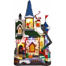 Villaggi Natalizi BigBuy Christmas bauble Light Scene House 20,5 Christmas Village