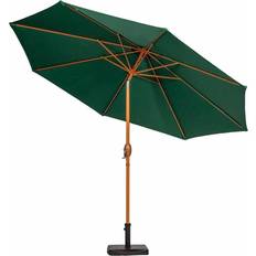 Garden & Outdoor Environment Amir Royalcraft Woodlook Crank and Tilt Parasol Green 3m