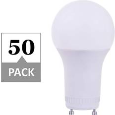 Fluorescent Lamps Simply Conserve 60-Watt Equivalent A19 Dimmable with GU24 Base ENERGY STAR LED Light Bulb Cool White (4000K) (50-Pack)