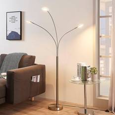 Lindby Three-bulb LED Floor Lamp