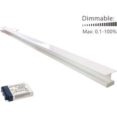 Led skinne til troldtekt Green:Id Green:ID underforsænket Spotlight
