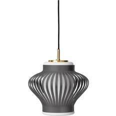 Warm Nordic Opal Lamella Pendant Lamp