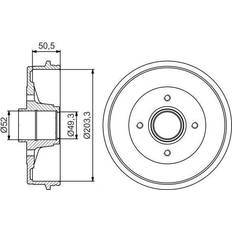 Bosch Brake Drum DB282