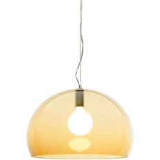 Kartell Ceiling Lamps Kartell FL/Y Amber Pendant Lamp