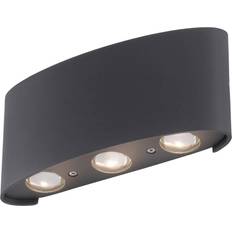 Paul Neuhaus d’extérieur LED Carlo, IP54, À 6 lampes - Anthracite Applique murale