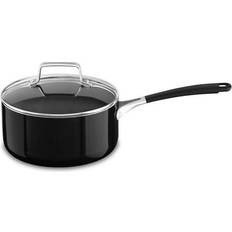 KitchenAid Sauce Pans KitchenAid Aluminum Nonstick 3.0-Quart Onyx with lid