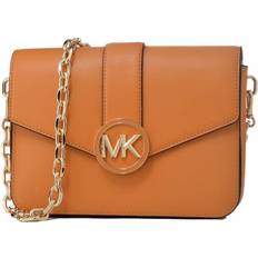 Naranja Bolsos bandolera Michael Kors Bolso Mujer 35S2GNML2L-HONEY-COMB Naranja (23x5x17cm) Transparente