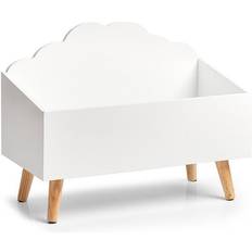 13503 Förvaringslåda barn, MDF, vit, ca barnmöbler, barn, ordningskista