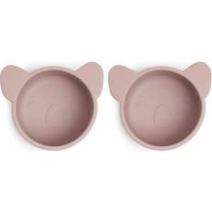 Rojo Platos y Cuencos Nuuroo Snack Bowls Pink Koala 2 piezas, Woodrose