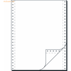 Büropapier Sigel Tab-Papper. 12" X 240 2-F 1000 ark