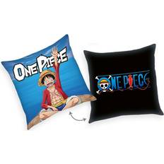 Pillows Herding One Piece Pillows 3-Pack Characters Komplet pyntepude Blå, Sort