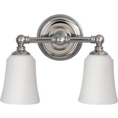 FEISS LED-badrumsvägglampa Huguenot Lake, 2 Väggarmatur