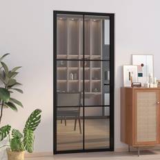 Porte Interne vidaXL 93x201.5 Black ESG Interior Door (x200cm)