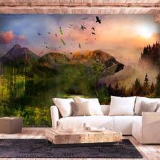 Artgeist Fototapet Bear in the Mountain, bjørn som bjerg (flere størrelser) 400x280
