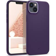 Caseology iPhone 14 Case (2022) with 2P Glass Cseology [Nano Pop 360] with 2Pack Tempered Glass Grape Purple