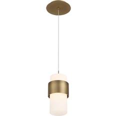 Indoor Lighting Ceiling Lamps Wac Lighting PD-68909 Banded 5" Mini Pendant Lamp