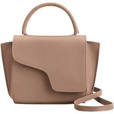 Montalcino Leather Mini Handbag - Hazelnut