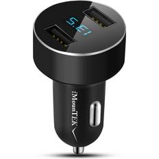 Batteries & Chargers iMounTEK LCD Display Dual Car Charger