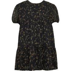 G Kiely Dress - Black/Camel Print