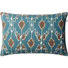 Chhatwal & Jonsson Ikat Goa Kissenbezug Braun, Blau, Orange, Rosa (60x40cm)